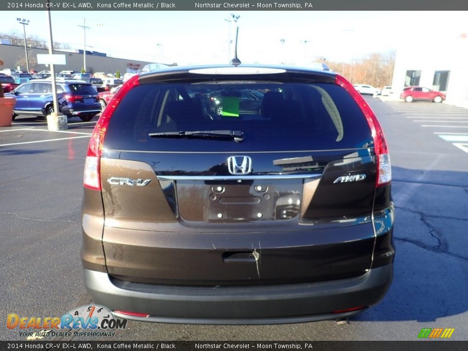 2014 Honda CR-V EX-L AWD Kona Coffee Metallic / Black Photo #6