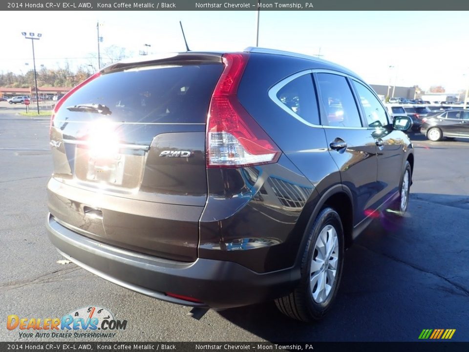 2014 Honda CR-V EX-L AWD Kona Coffee Metallic / Black Photo #8