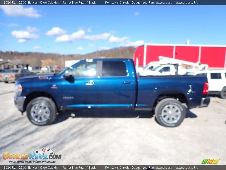 2020 Ram 2500 Big Horn Crew Cab 4x4 Patriot Blue Pearl / Black Photo #3