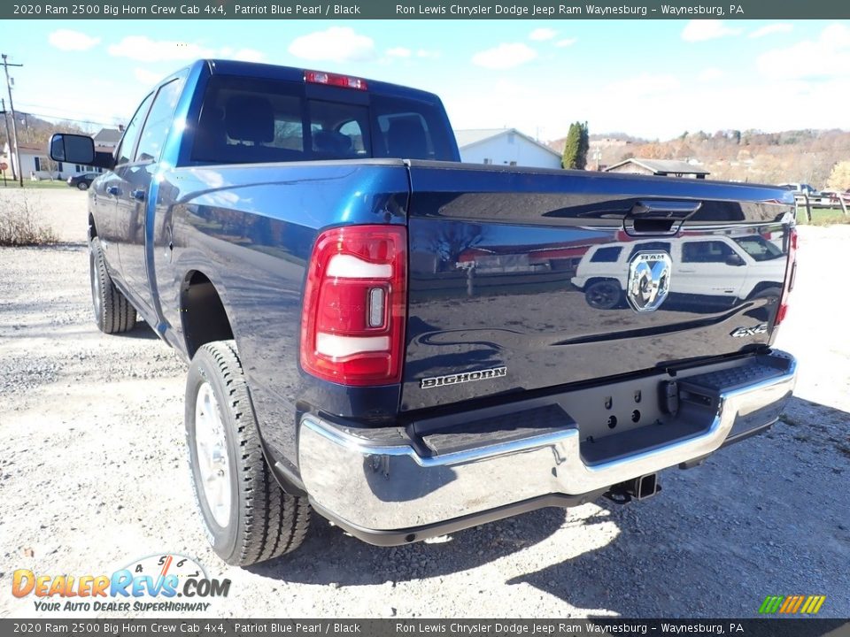 2020 Ram 2500 Big Horn Crew Cab 4x4 Patriot Blue Pearl / Black Photo #4