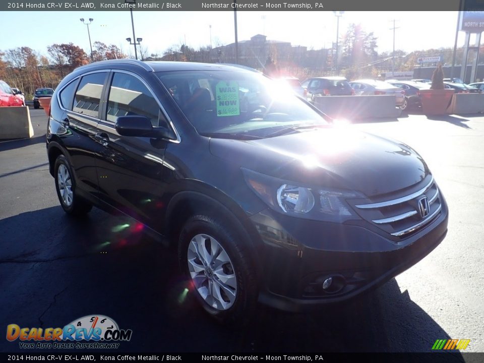 2014 Honda CR-V EX-L AWD Kona Coffee Metallic / Black Photo #10