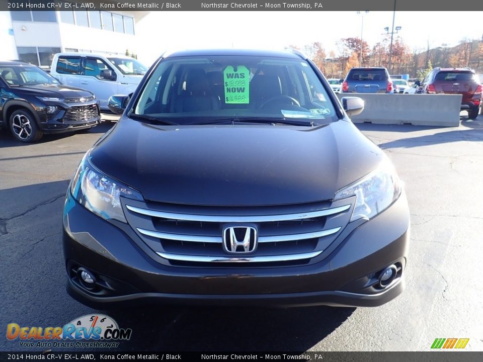2014 Honda CR-V EX-L AWD Kona Coffee Metallic / Black Photo #11