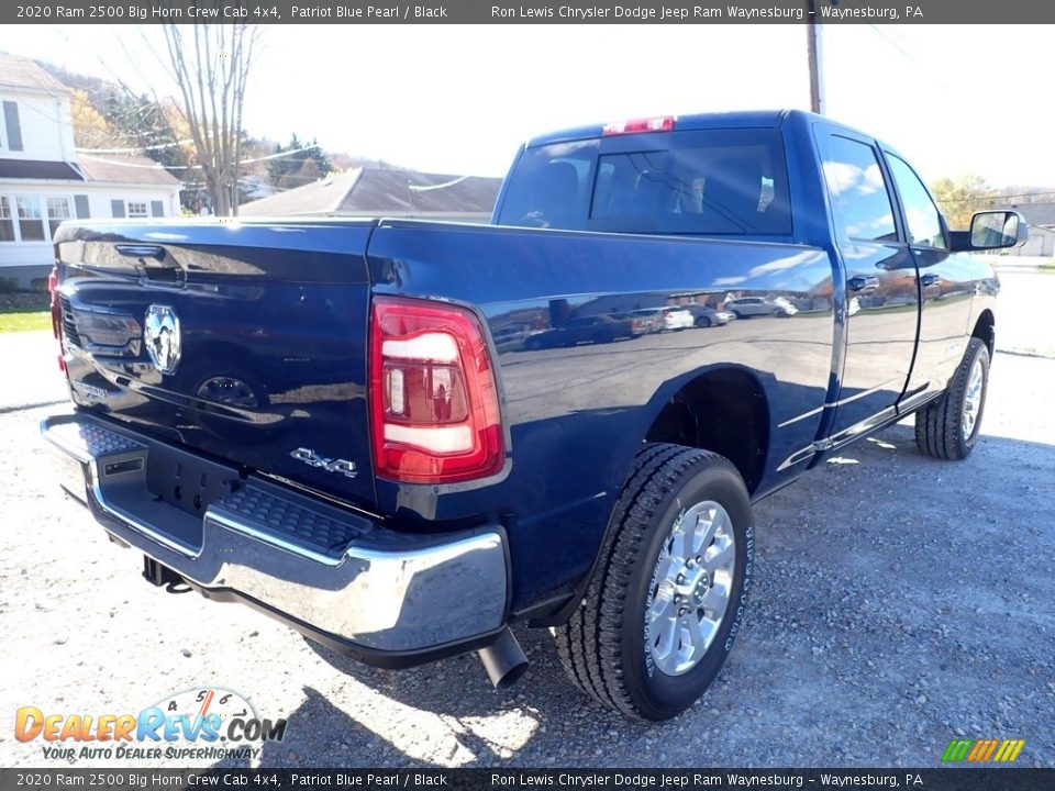 2020 Ram 2500 Big Horn Crew Cab 4x4 Patriot Blue Pearl / Black Photo #6