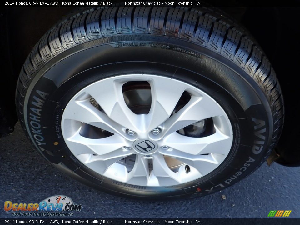 2014 Honda CR-V EX-L AWD Kona Coffee Metallic / Black Photo #12