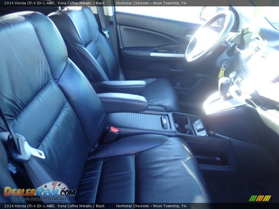 2014 Honda CR-V EX-L AWD Kona Coffee Metallic / Black Photo #13