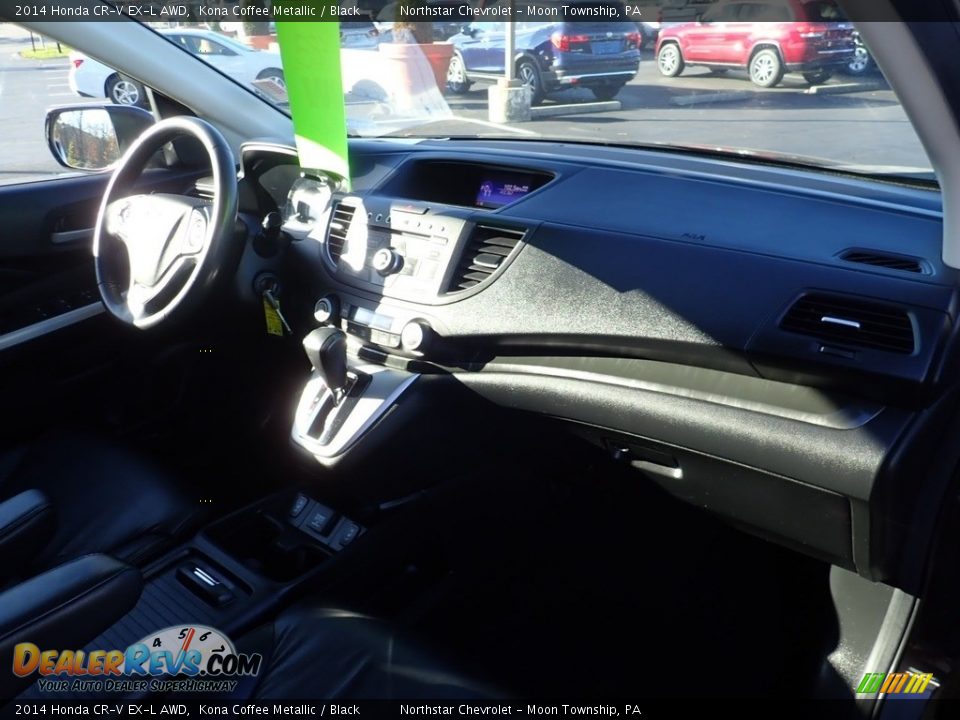 2014 Honda CR-V EX-L AWD Kona Coffee Metallic / Black Photo #14