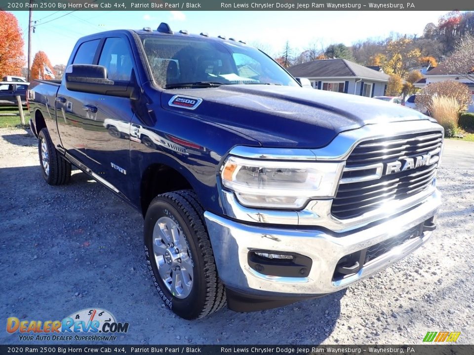 2020 Ram 2500 Big Horn Crew Cab 4x4 Patriot Blue Pearl / Black Photo #8