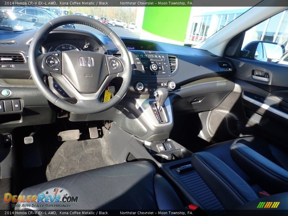 2014 Honda CR-V EX-L AWD Kona Coffee Metallic / Black Photo #20