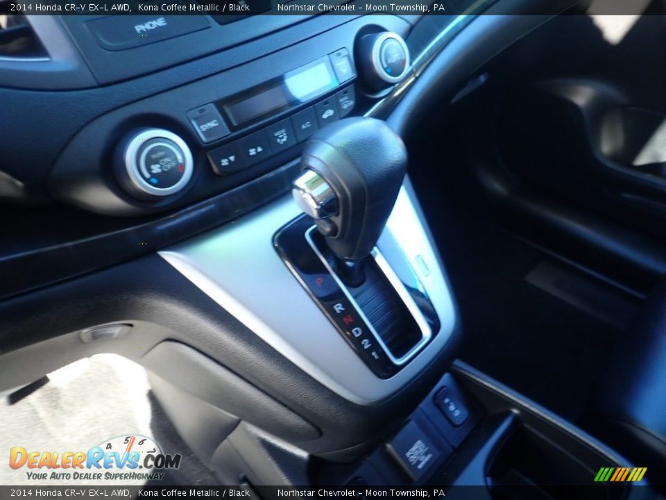 2014 Honda CR-V EX-L AWD Kona Coffee Metallic / Black Photo #25