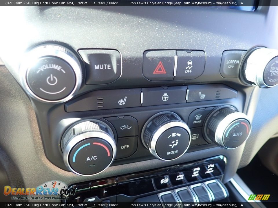 2020 Ram 2500 Big Horn Crew Cab 4x4 Patriot Blue Pearl / Black Photo #19