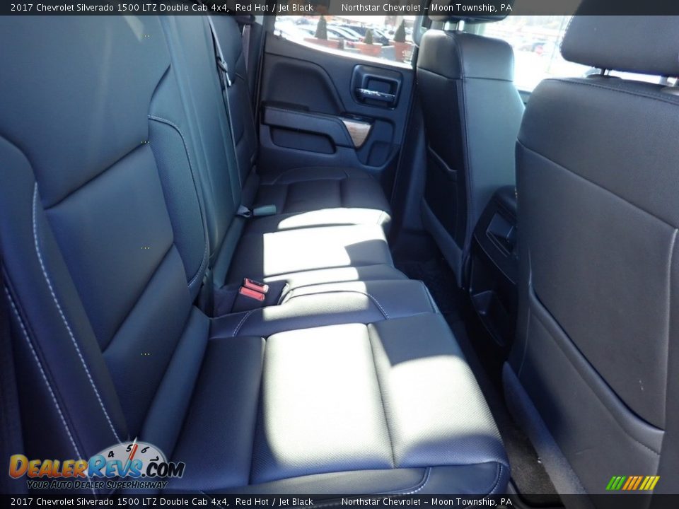 2017 Chevrolet Silverado 1500 LTZ Double Cab 4x4 Red Hot / Jet Black Photo #17