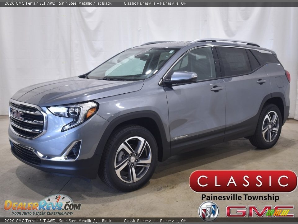 2020 GMC Terrain SLT AWD Satin Steel Metallic / Jet Black Photo #1