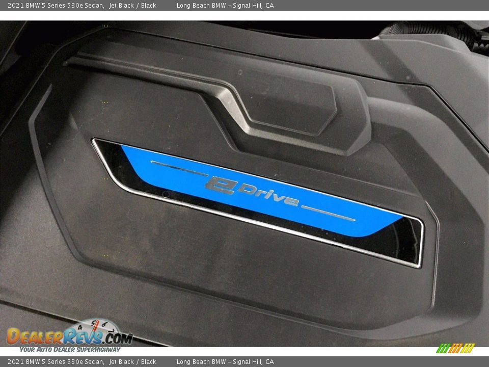 2021 BMW 5 Series 530e Sedan Jet Black / Black Photo #11