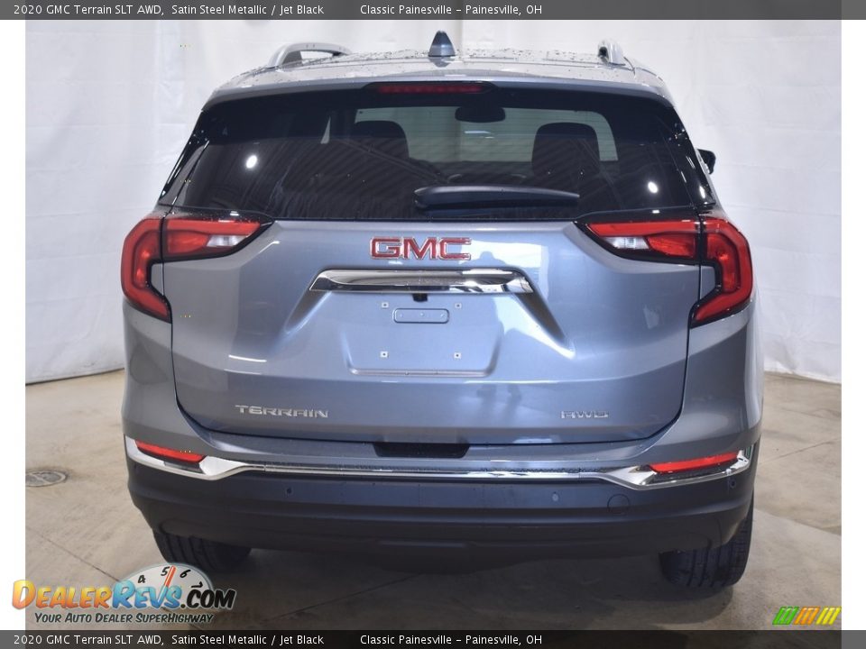 2020 GMC Terrain SLT AWD Satin Steel Metallic / Jet Black Photo #3