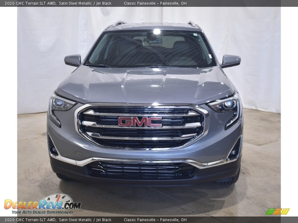 2020 GMC Terrain SLT AWD Satin Steel Metallic / Jet Black Photo #4