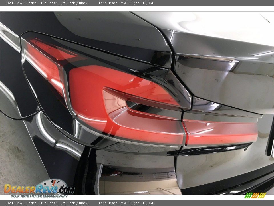 2021 BMW 5 Series 530e Sedan Jet Black / Black Photo #15
