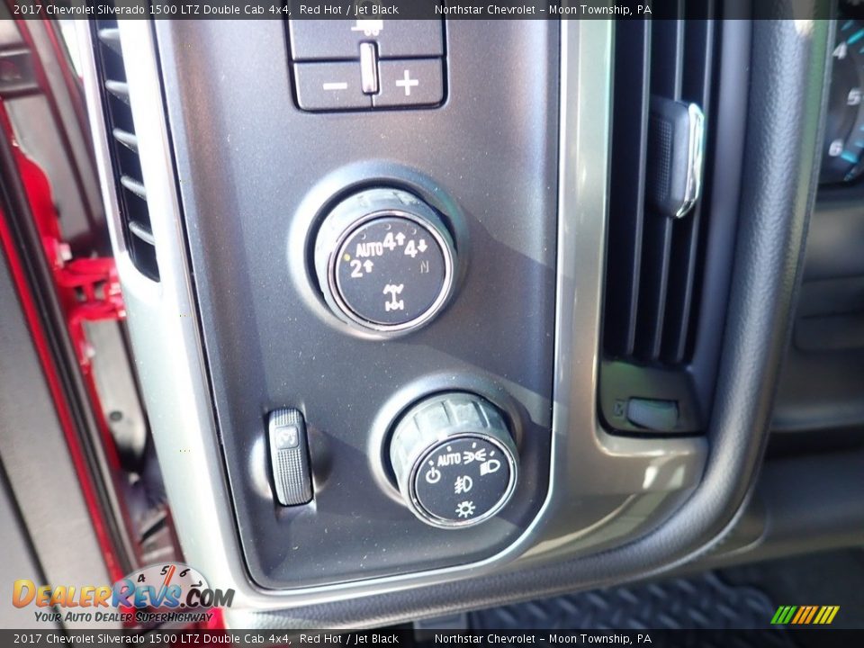 2017 Chevrolet Silverado 1500 LTZ Double Cab 4x4 Red Hot / Jet Black Photo #26