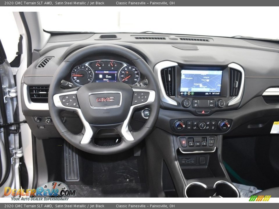 2020 GMC Terrain SLT AWD Satin Steel Metallic / Jet Black Photo #9