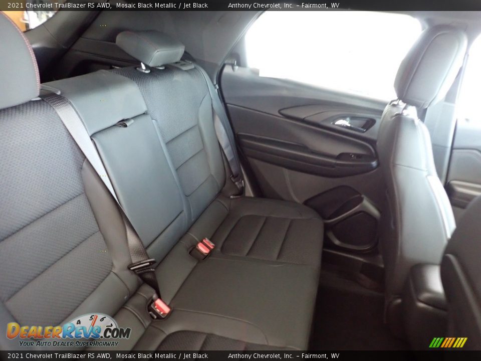 2021 Chevrolet TrailBlazer RS AWD Mosaic Black Metallic / Jet Black Photo #12