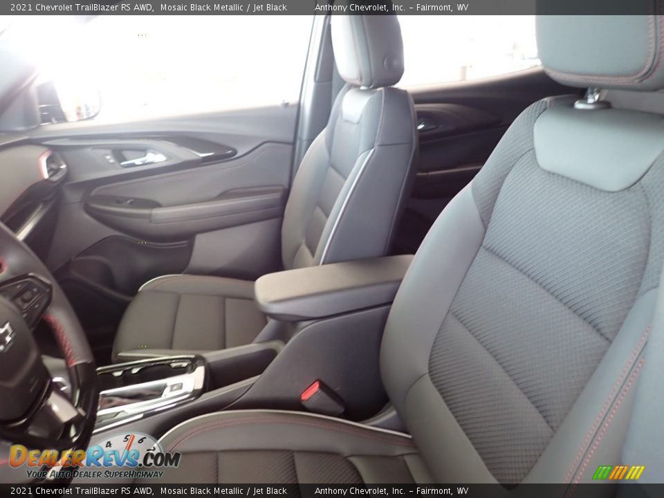 2021 Chevrolet TrailBlazer RS AWD Mosaic Black Metallic / Jet Black Photo #13