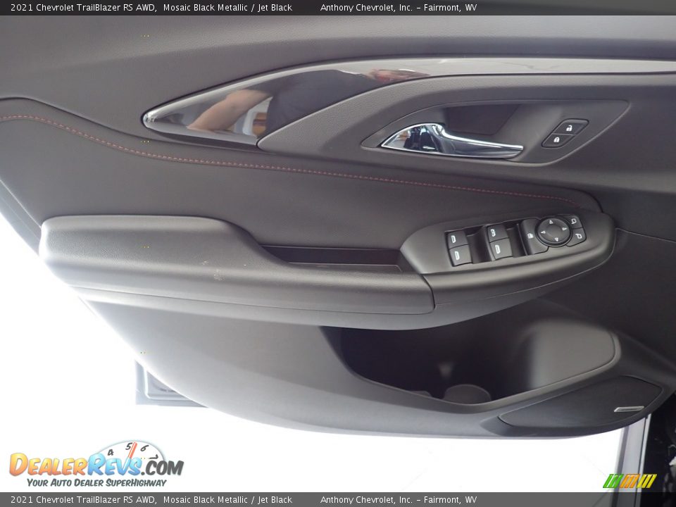 2021 Chevrolet TrailBlazer RS AWD Mosaic Black Metallic / Jet Black Photo #14
