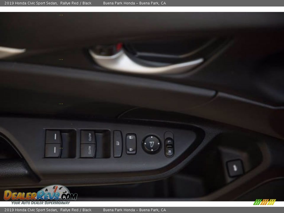 2019 Honda Civic Sport Sedan Rallye Red / Black Photo #27