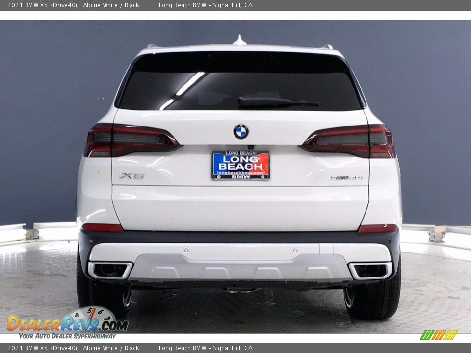 2021 BMW X5 sDrive40i Alpine White / Black Photo #4