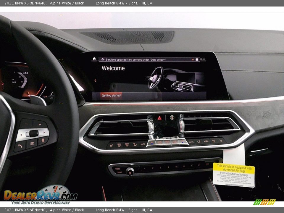 2021 BMW X5 sDrive40i Alpine White / Black Photo #6