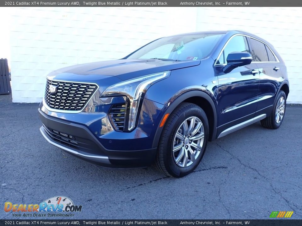 Twilight Blue Metallic 2021 Cadillac XT4 Premium Luxury AWD Photo #2
