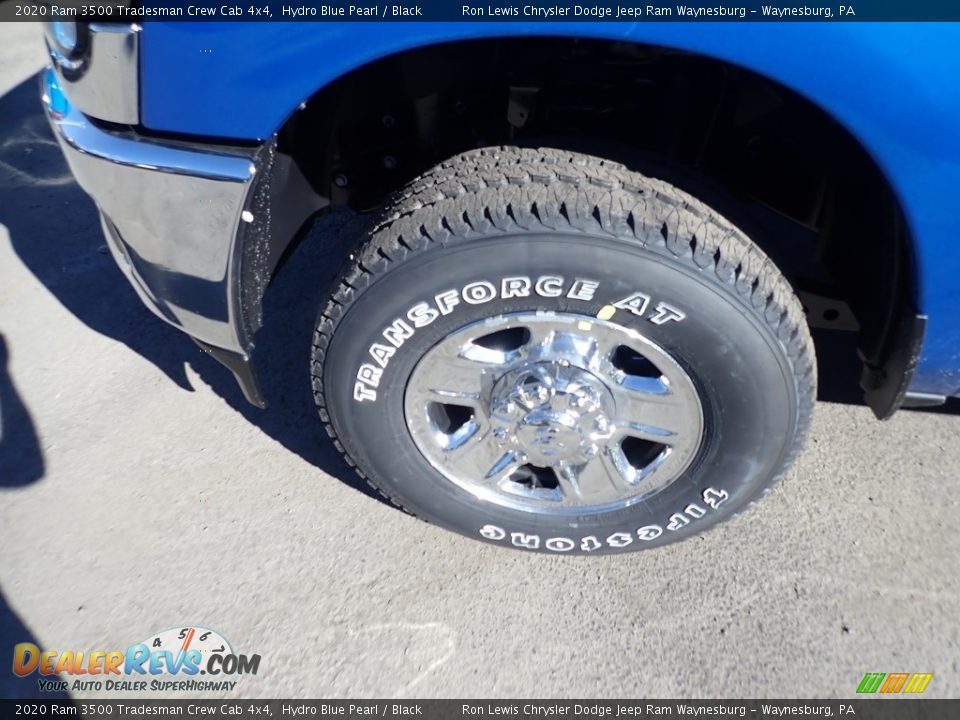 2020 Ram 3500 Tradesman Crew Cab 4x4 Hydro Blue Pearl / Black Photo #2