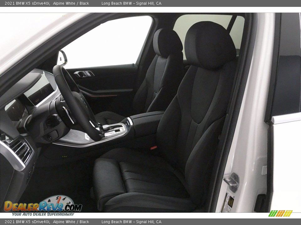 2021 BMW X5 sDrive40i Alpine White / Black Photo #9