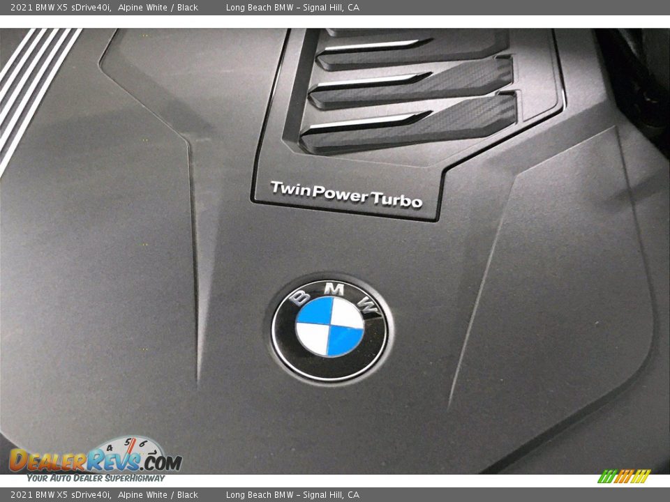 2021 BMW X5 sDrive40i Alpine White / Black Photo #11
