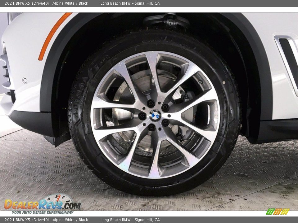 2021 BMW X5 sDrive40i Alpine White / Black Photo #12