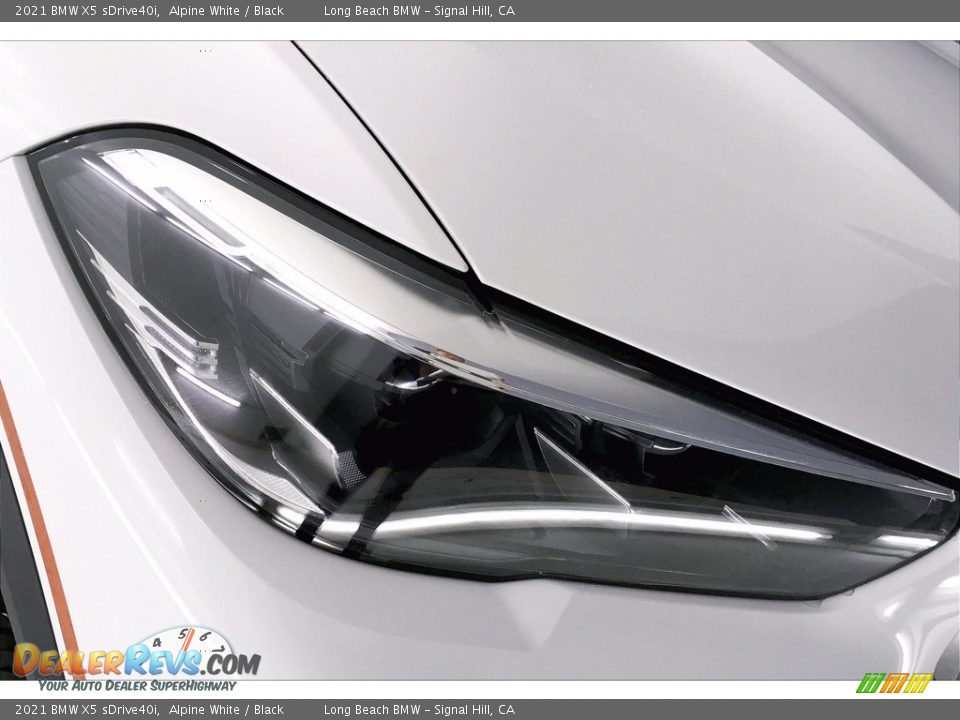 2021 BMW X5 sDrive40i Alpine White / Black Photo #14