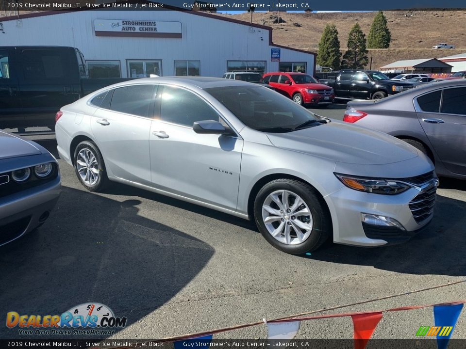 2019 Chevrolet Malibu LT Silver Ice Metallic / Jet Black Photo #11