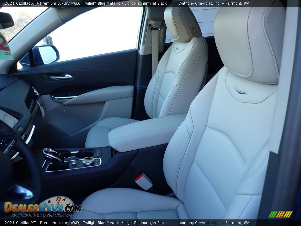 2021 Cadillac XT4 Premium Luxury AWD Twilight Blue Metallic / Light Platinum/Jet Black Photo #11