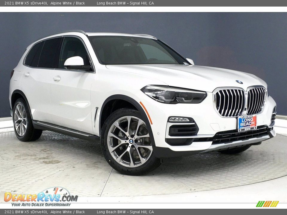 2021 BMW X5 sDrive40i Alpine White / Black Photo #19