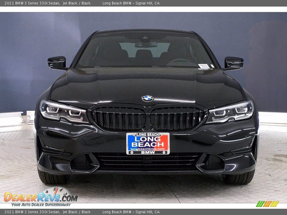 2021 BMW 3 Series 330i Sedan Jet Black / Black Photo #2