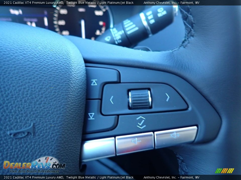 2021 Cadillac XT4 Premium Luxury AWD Twilight Blue Metallic / Light Platinum/Jet Black Photo #16