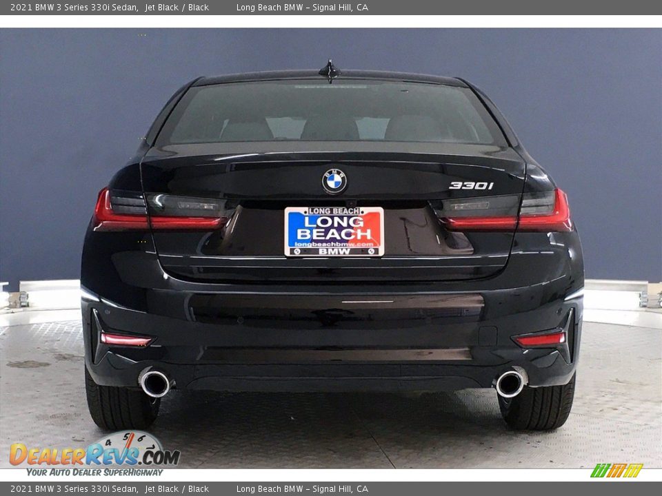 2021 BMW 3 Series 330i Sedan Jet Black / Black Photo #4