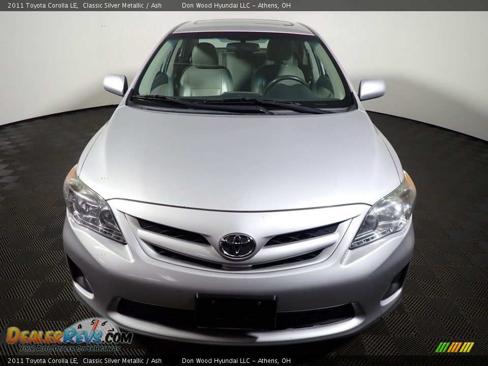 2011 Toyota Corolla LE Classic Silver Metallic / Ash Photo #4
