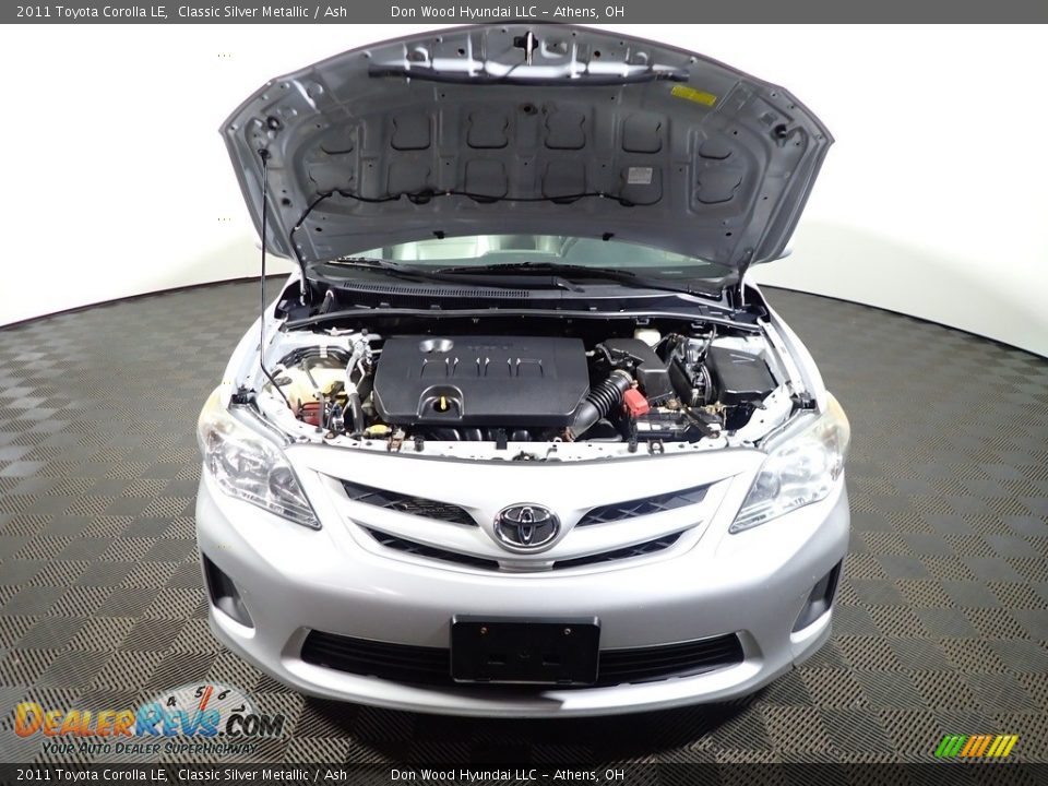 2011 Toyota Corolla LE Classic Silver Metallic / Ash Photo #5