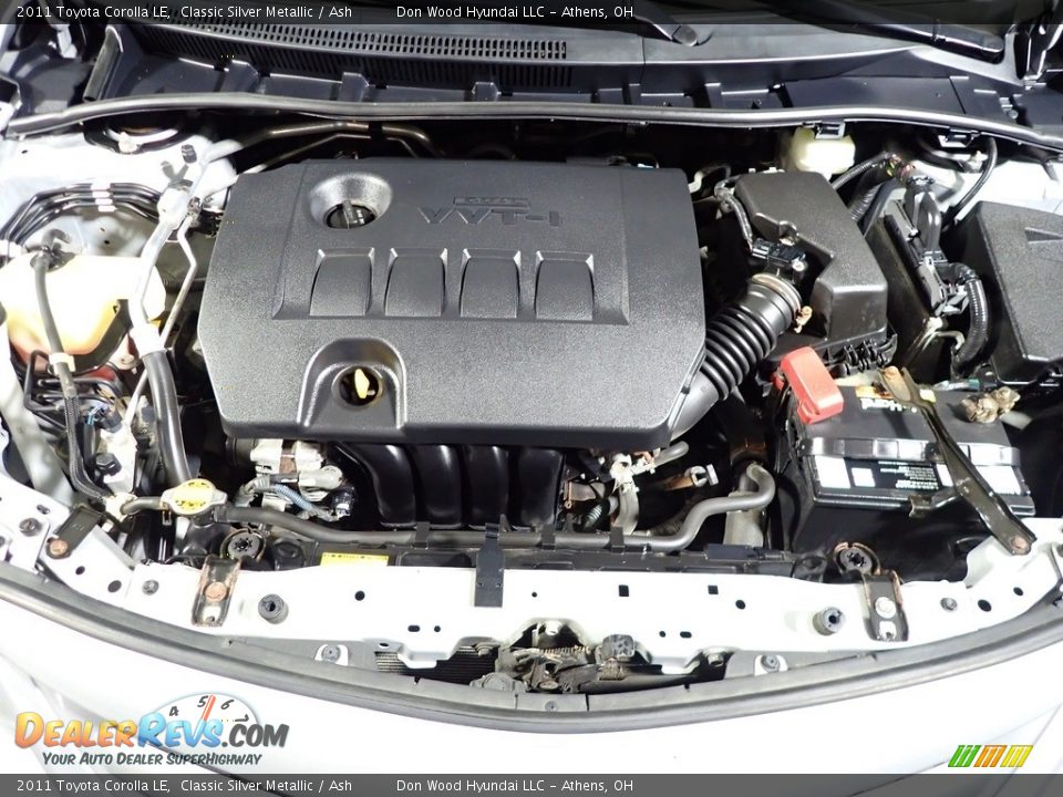 2011 Toyota Corolla LE Classic Silver Metallic / Ash Photo #6