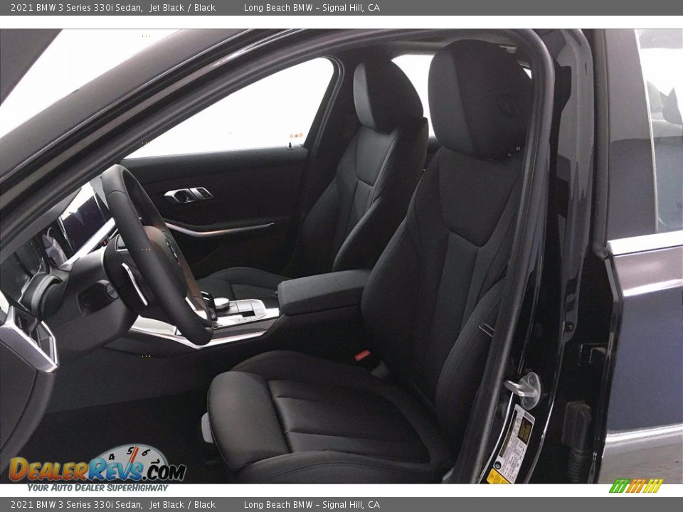 2021 BMW 3 Series 330i Sedan Jet Black / Black Photo #9