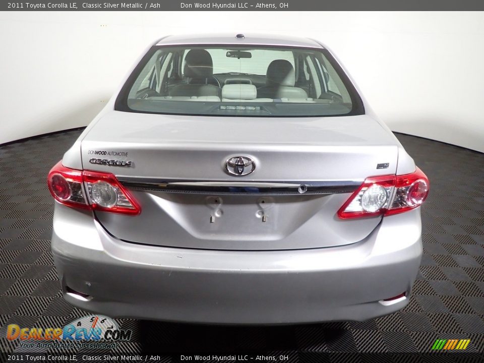 2011 Toyota Corolla LE Classic Silver Metallic / Ash Photo #11