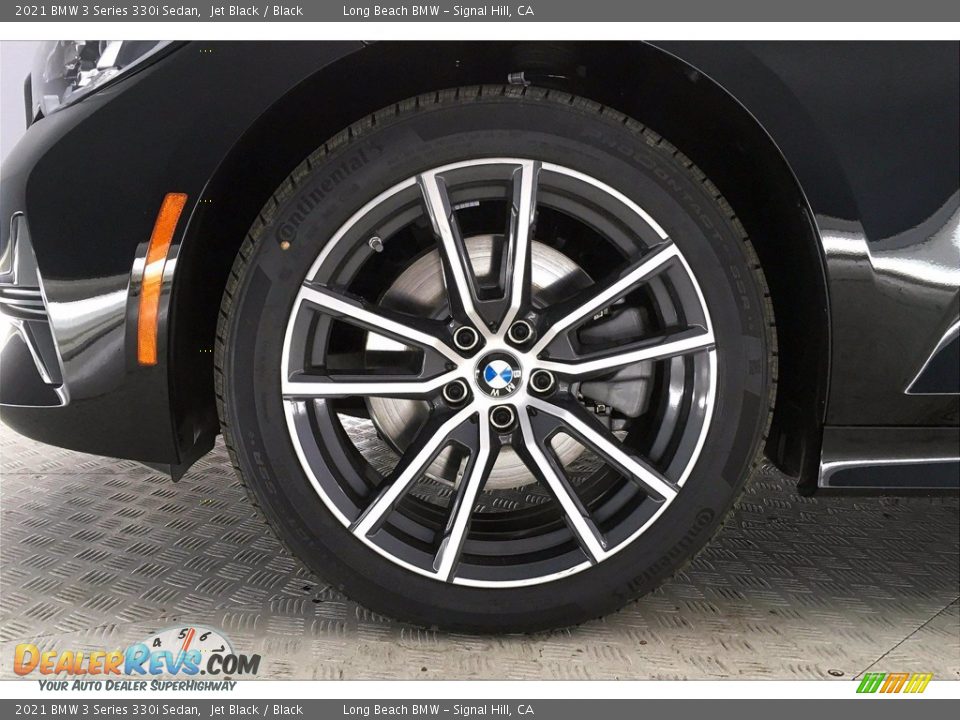 2021 BMW 3 Series 330i Sedan Jet Black / Black Photo #12