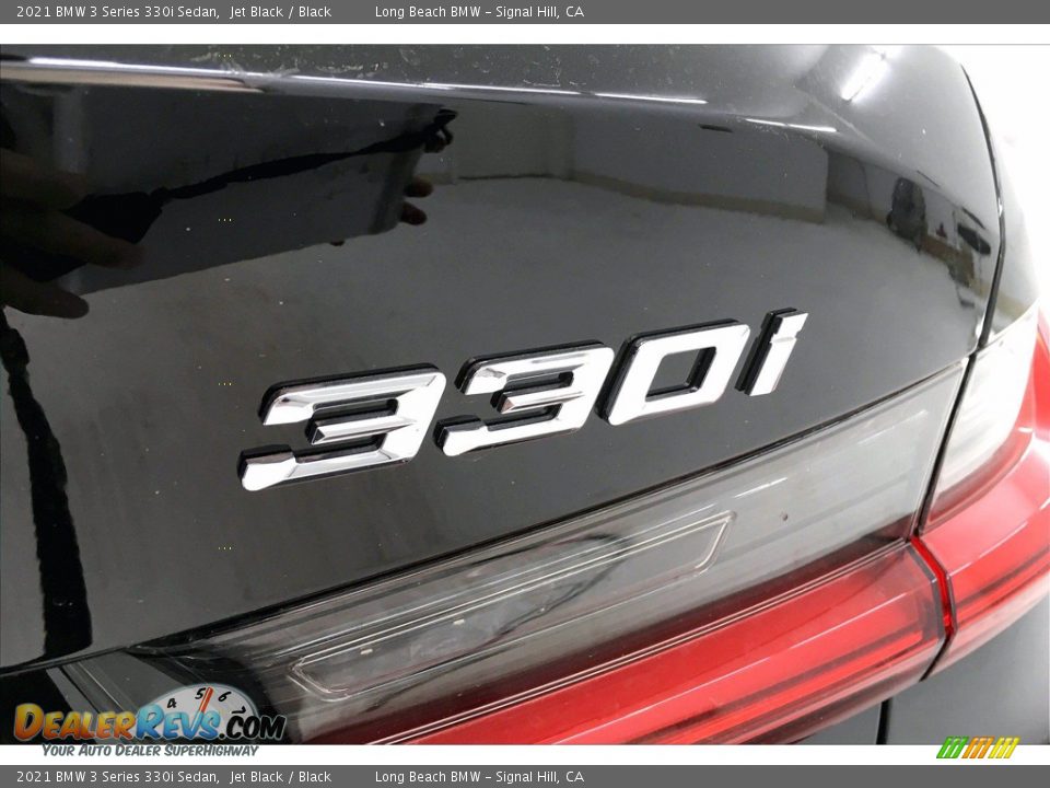 2021 BMW 3 Series 330i Sedan Jet Black / Black Photo #16
