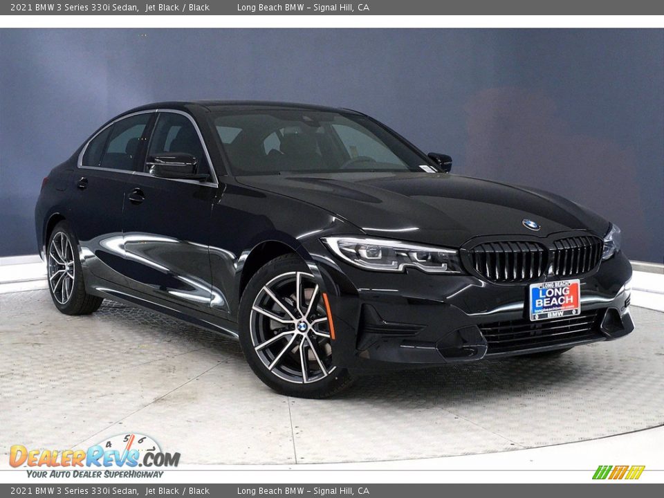 2021 BMW 3 Series 330i Sedan Jet Black / Black Photo #19