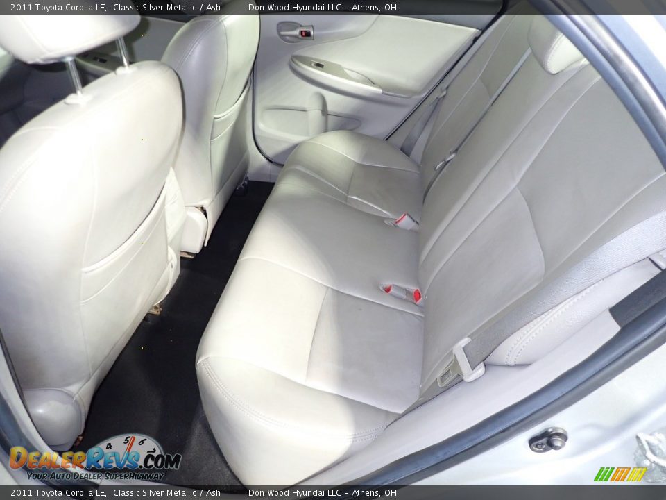2011 Toyota Corolla LE Classic Silver Metallic / Ash Photo #21