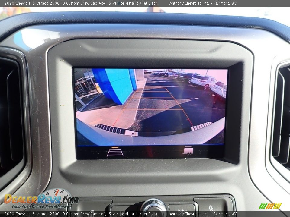2020 Chevrolet Silverado 2500HD Custom Crew Cab 4x4 Silver Ice Metallic / Jet Black Photo #15